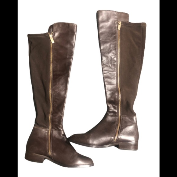 Michael Kors over the knee leather boots, sz 5 1/2 - Picture 2 of 8